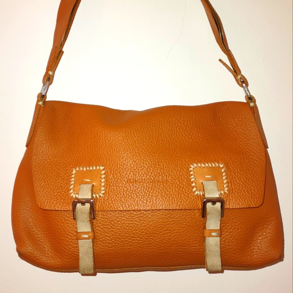 *FINAL PRICE* Francesco Biasia Pebble Leather Shoulder Bag